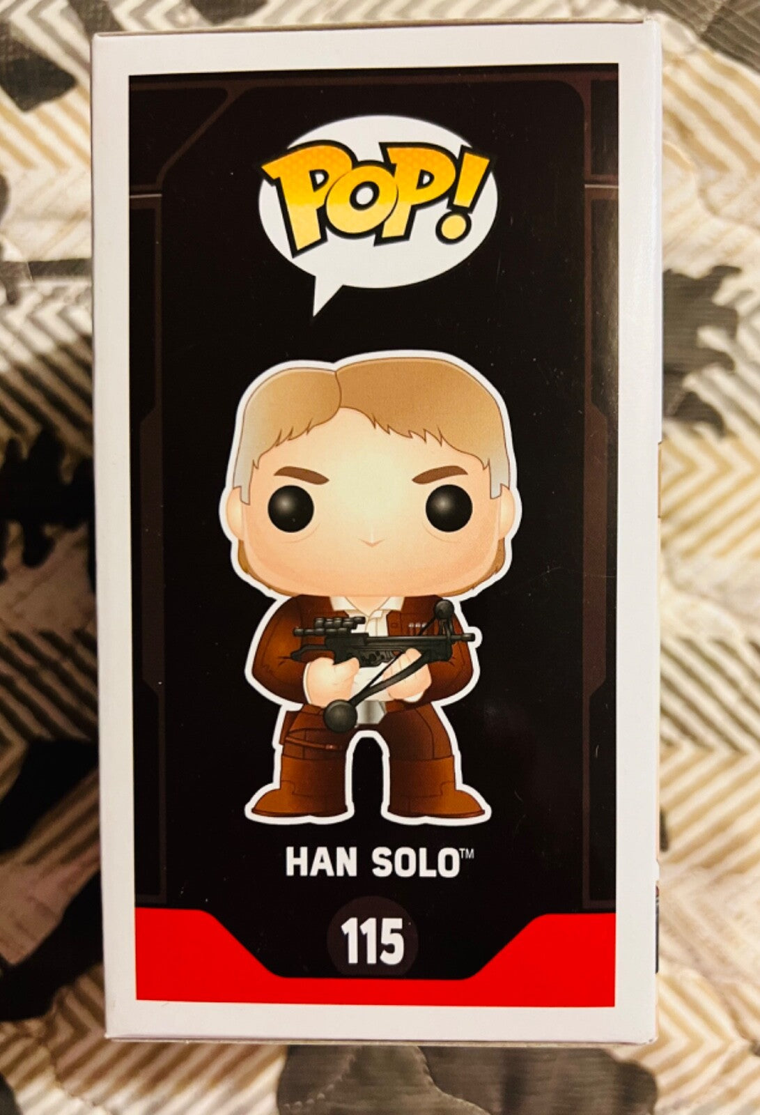 Funko Pop Disney Star Wars Han Solo #115 SDCC 2016 Exclusive Limited Edition