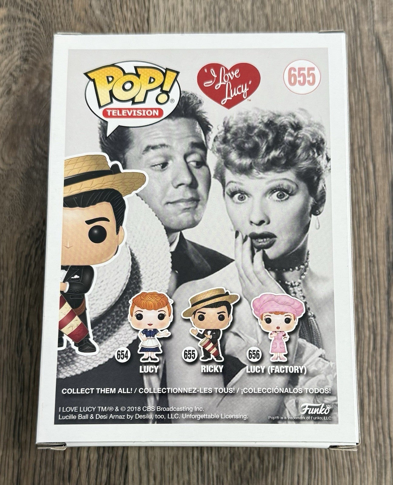 Funko Pop! I Love Lucy - Ricky Ricardo #655 Vaulted w/ Protector See Photos