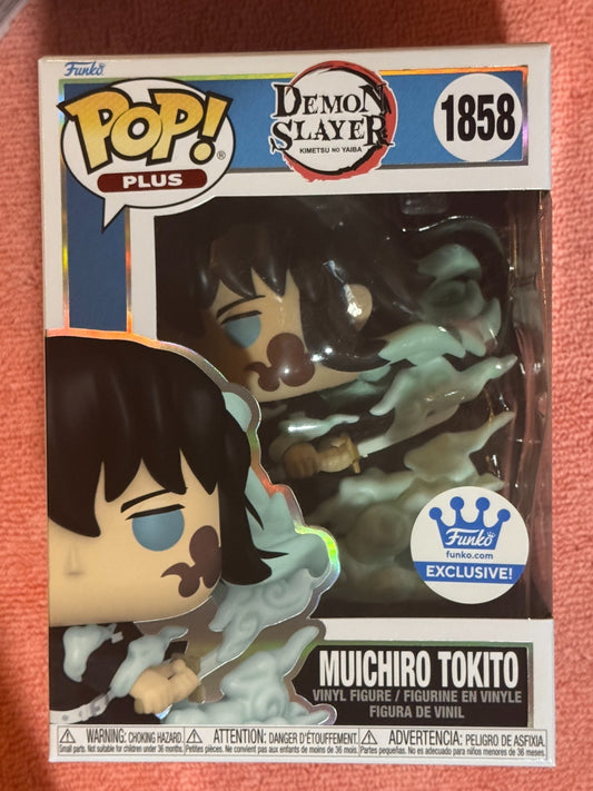 Funko Pop! Plus Demon Slayer Muichiro Tokito #1858 Funko Shop Exclusive