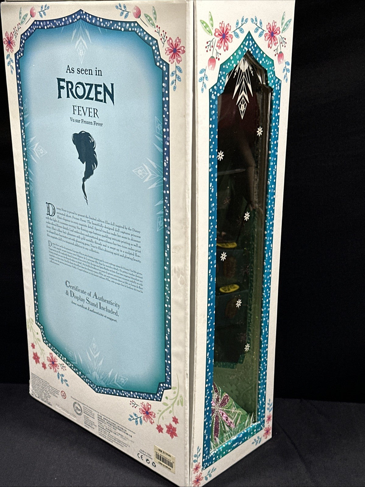 Frozen Elsa 17" Doll Disney Store Limited Edition 5000