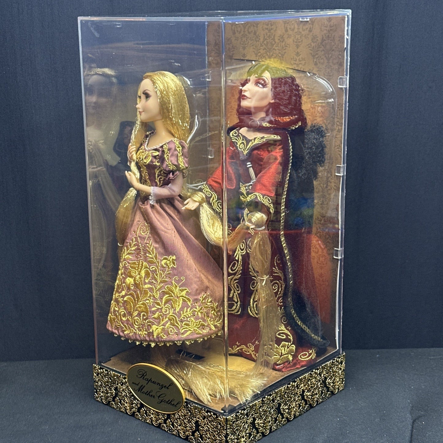 Disney Store Fairytale Designer Rapunzel &Mother Gothel Doll