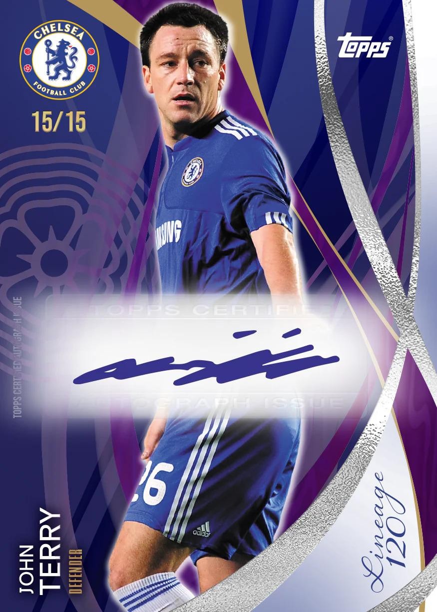 2024/25 Topps Chelsea Lineage 120 Years Anniversary Soccer Hobby Box