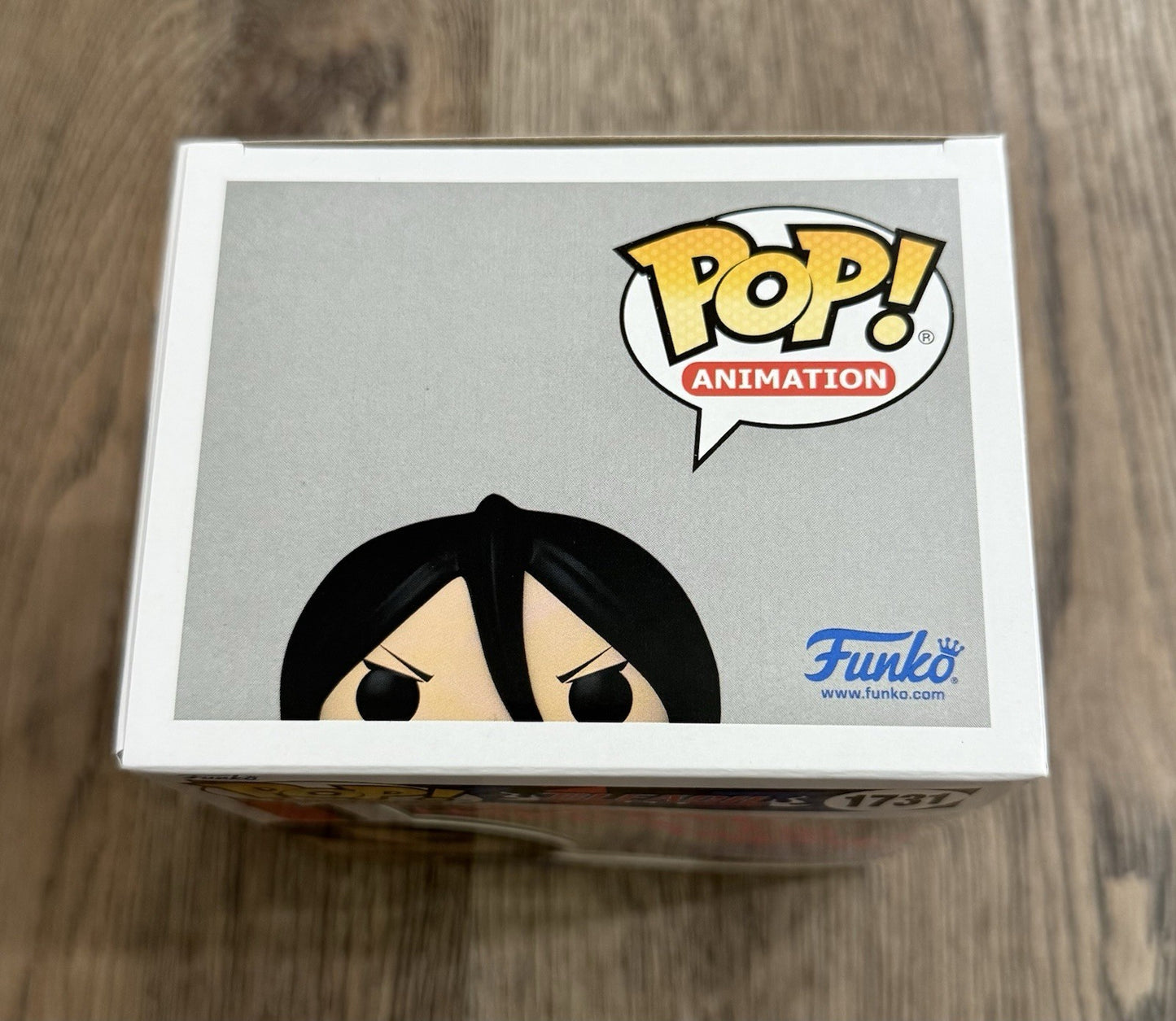 Funko Pop! Bleach Rukia Kuchiki #1731 Toy Temple Signed By Michelle Ruff JSA COA