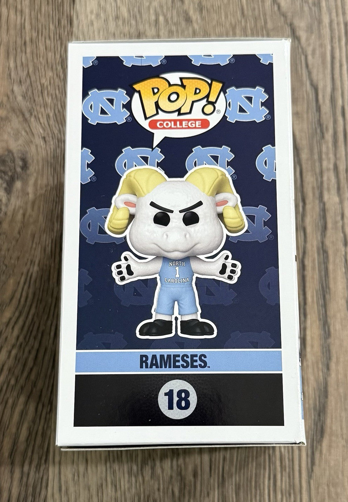 Funko Pop! NCAA North Carolina Tarheels - Rameses (Mascot) #18 See Photos