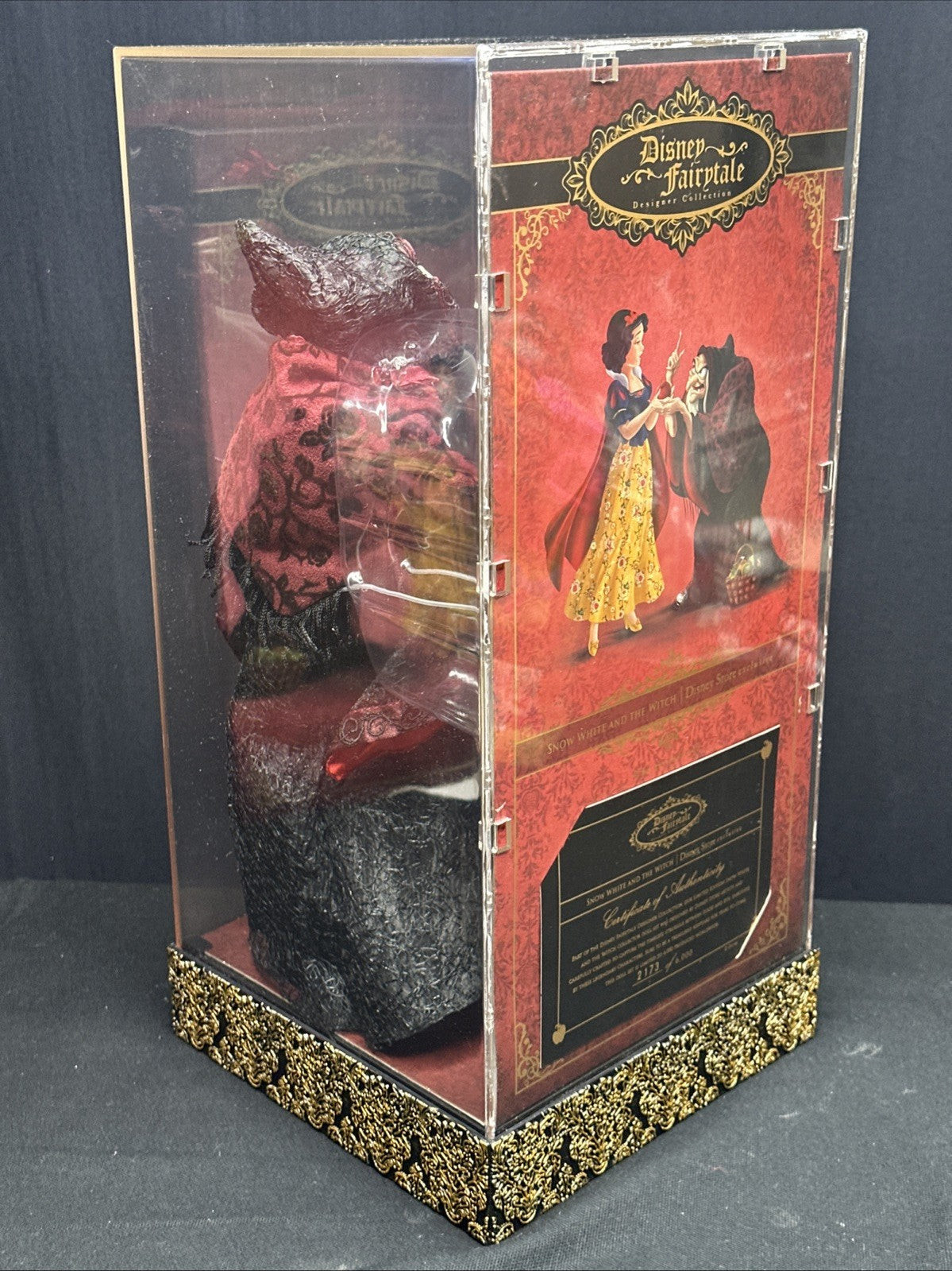 Disney Designer Limited Edition Snow White And The Witch Hag Doll