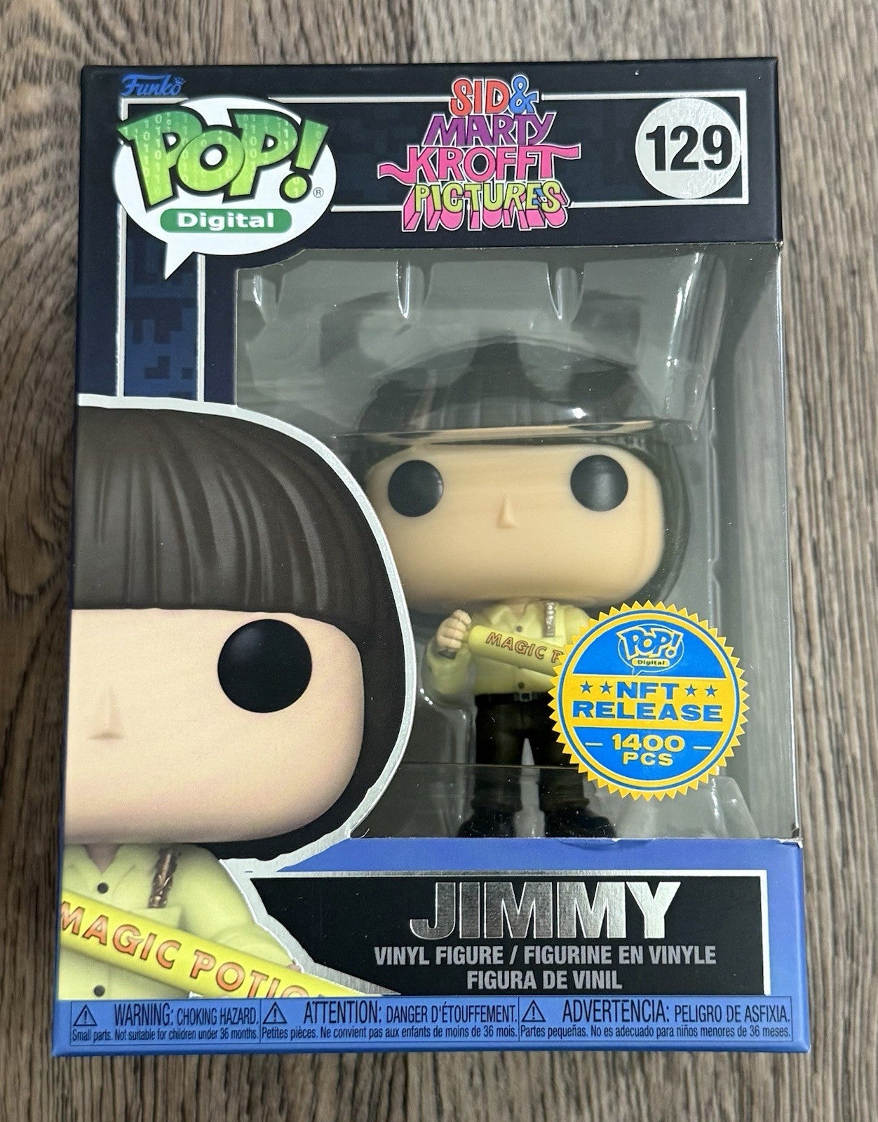 Funko Pop! Digital Sid & Marty Krofft: Jimmy #129 Legendary LE 1400 See Photos