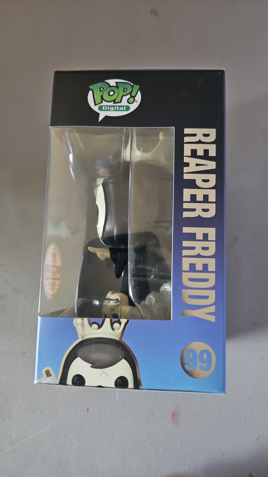 Funko Pop! Digital Reaper Freddy NFT #99 LEGENDARY Halloween Series 2 /1550 Rare LE