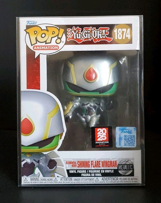 Funko Pop! Yu-Gi-Oh! Elemental Hero Shining Flare Wingman 2025 Anime Expo - MINT