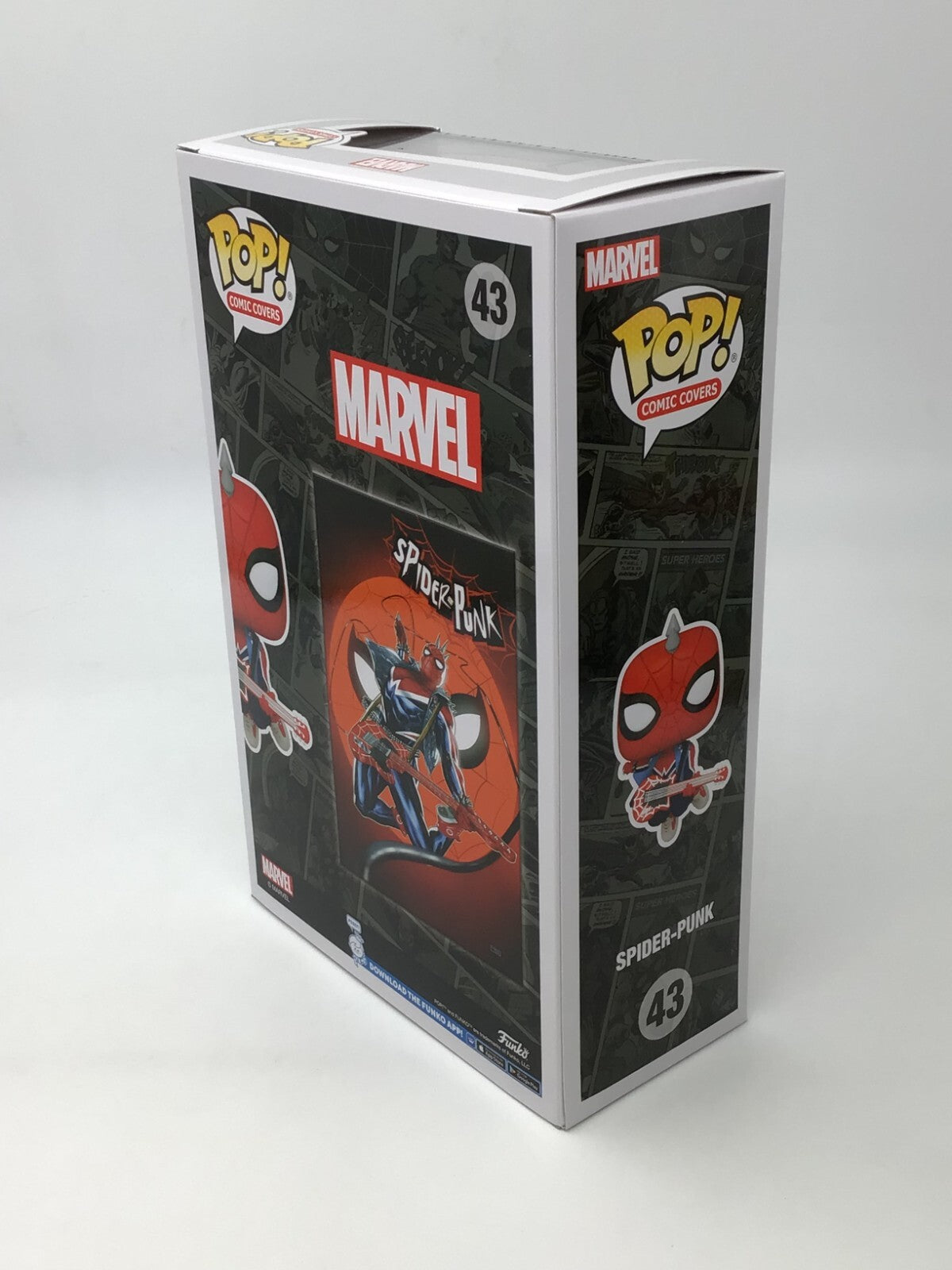 Funko Pop! Marvel Comic Covers Spider-Man Spider Punk #43 Target Exclusive