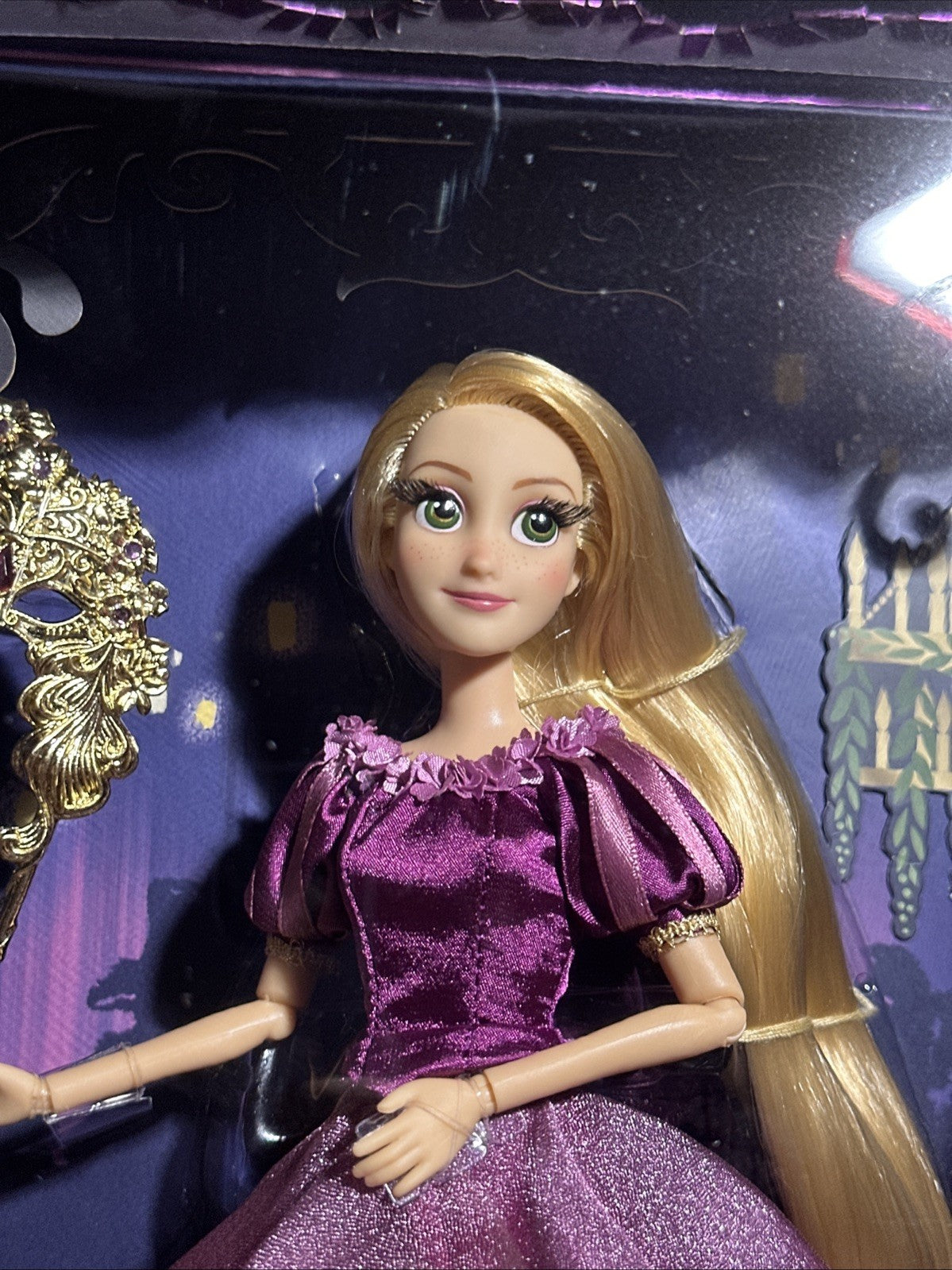 Disney RAPUNZEL Limited Edition Doll Midnight Masquerade Designer Collection