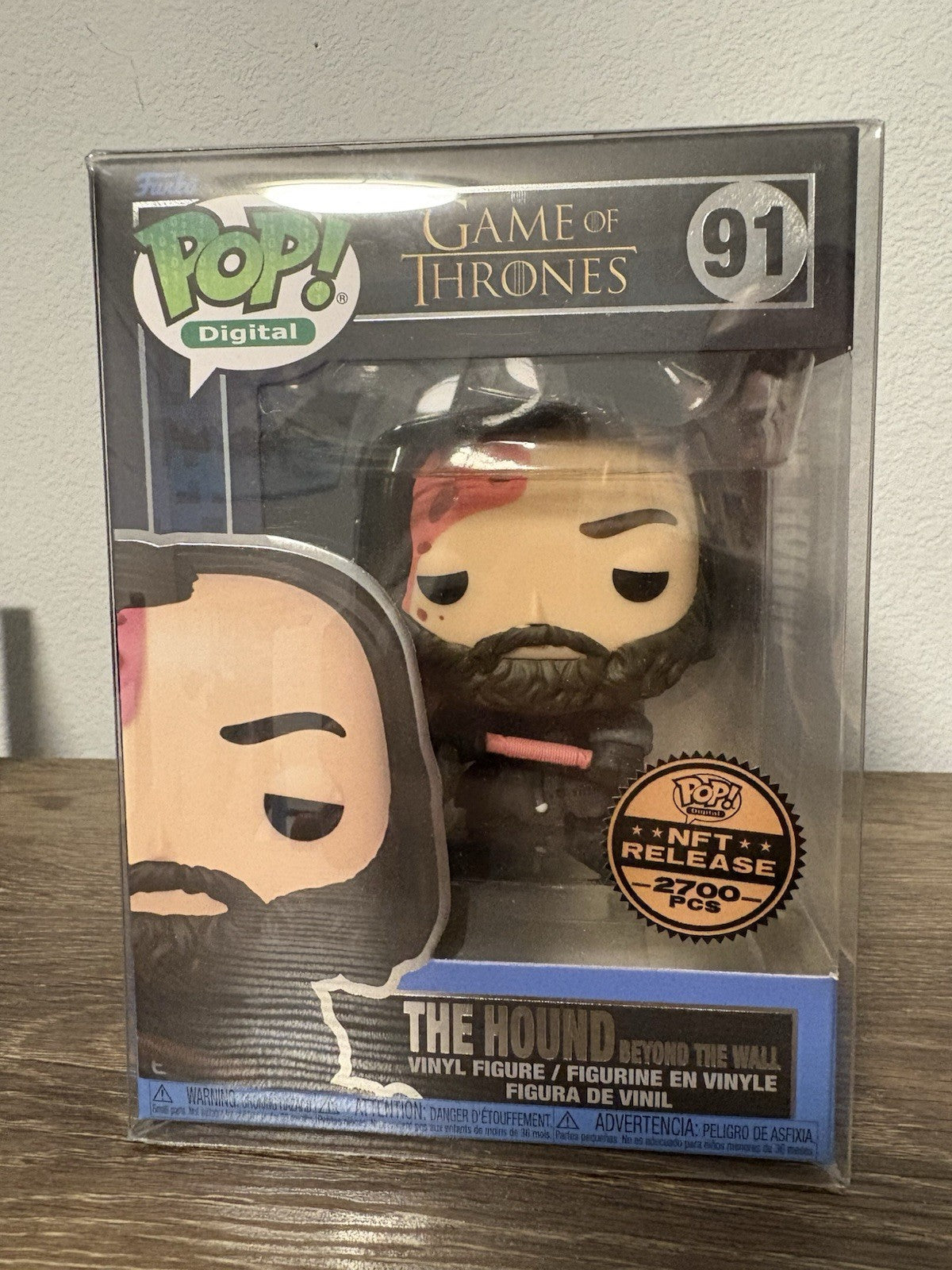 Funko Pop! Game of Thrones The Hound Beyond the Wall Vinyl Figure #91