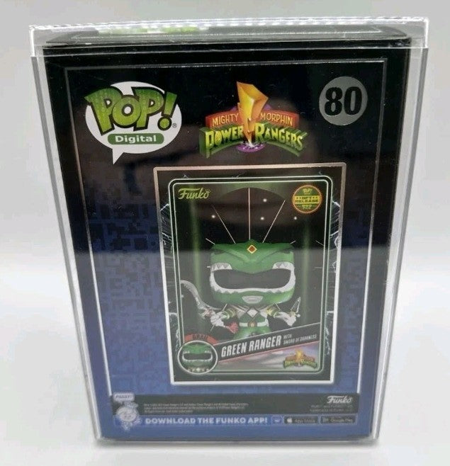 Funko Pop! Green Ranger with Sword of Darkness #80 Digital Grail LE 999 Mint