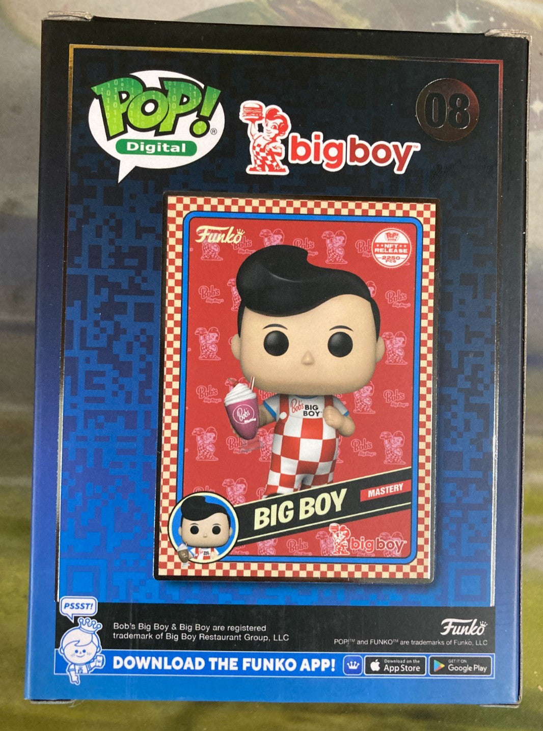 Funko Pop! Vinyl: Ad Icons - Big Boy with Shake (Digital Pop! Release) 2250pcs