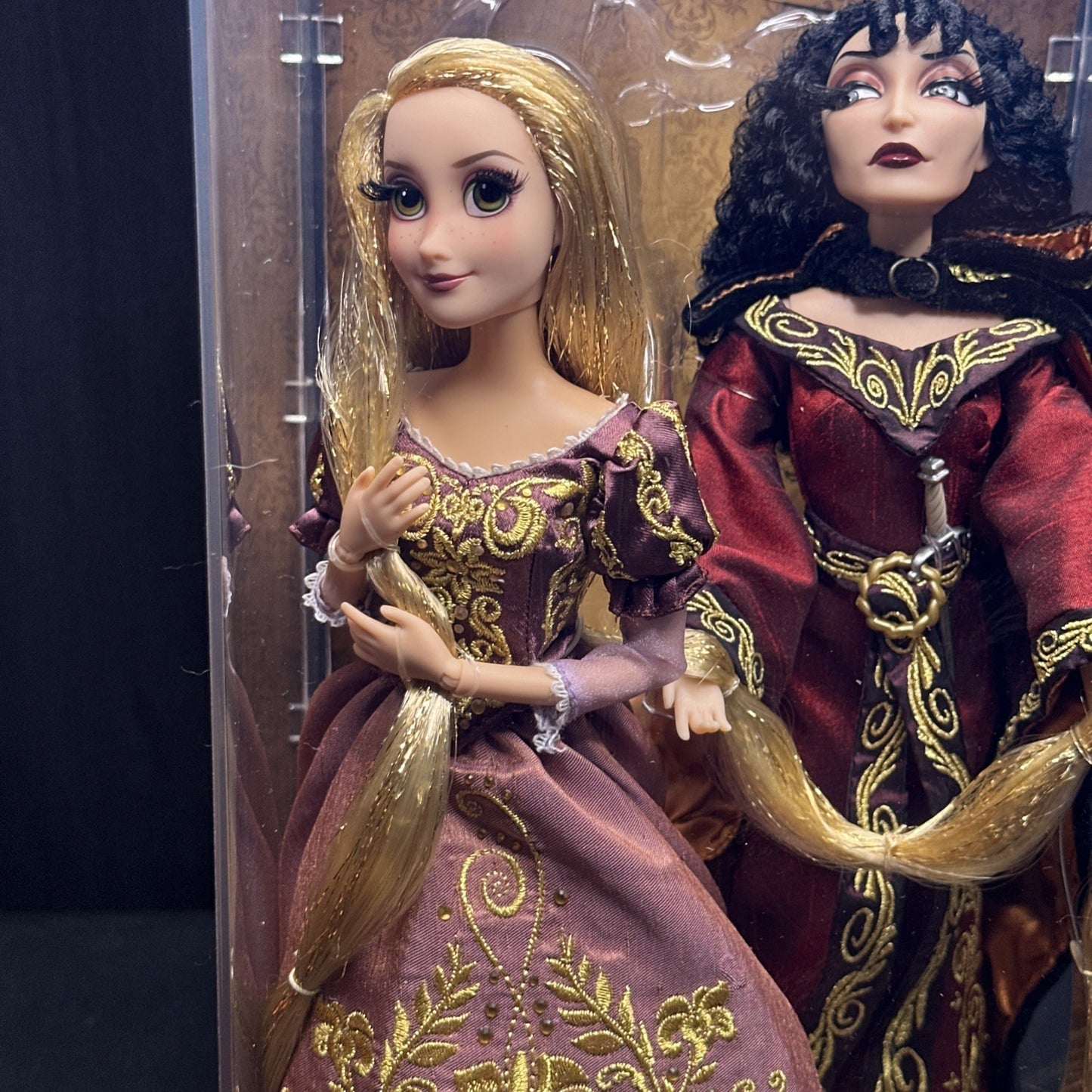 Disney Store Fairytale Designer Rapunzel &Mother Gothel Doll