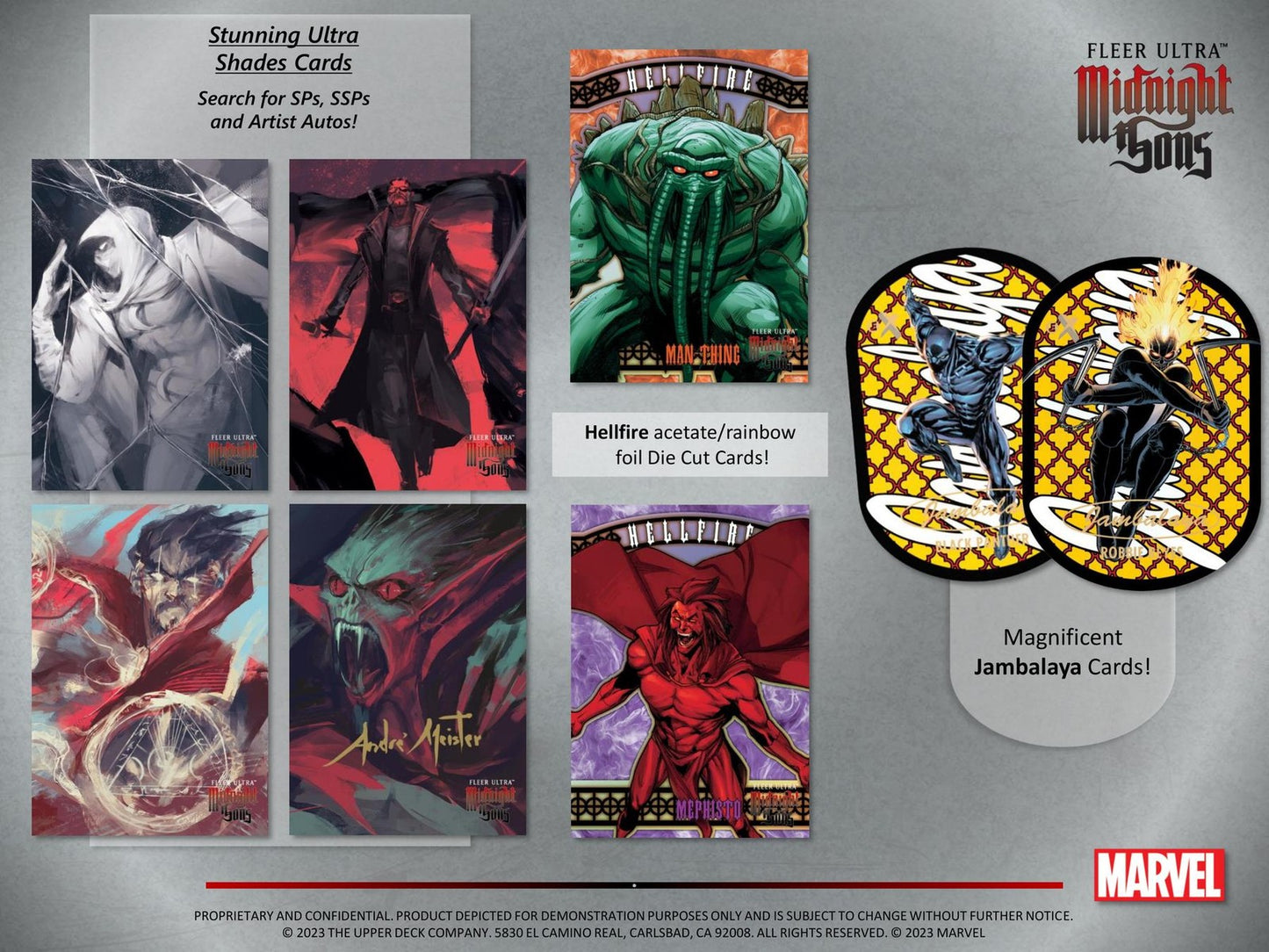 MARVEL FLEER ULTRA MIDNIGHT SONS TRADING CARDS HOBBY BOX (UPPER DECK 2023)