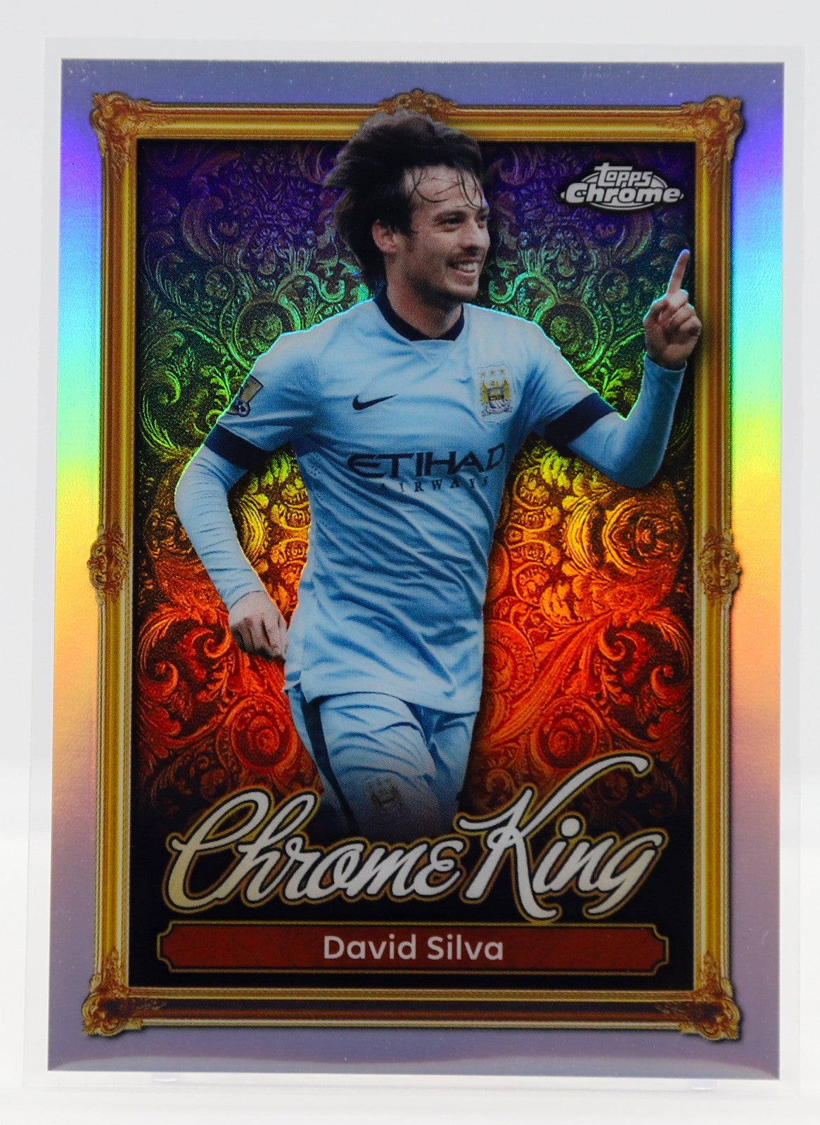DAVID SILVA 2025-26 Topps Premier League Chrome King #CK13