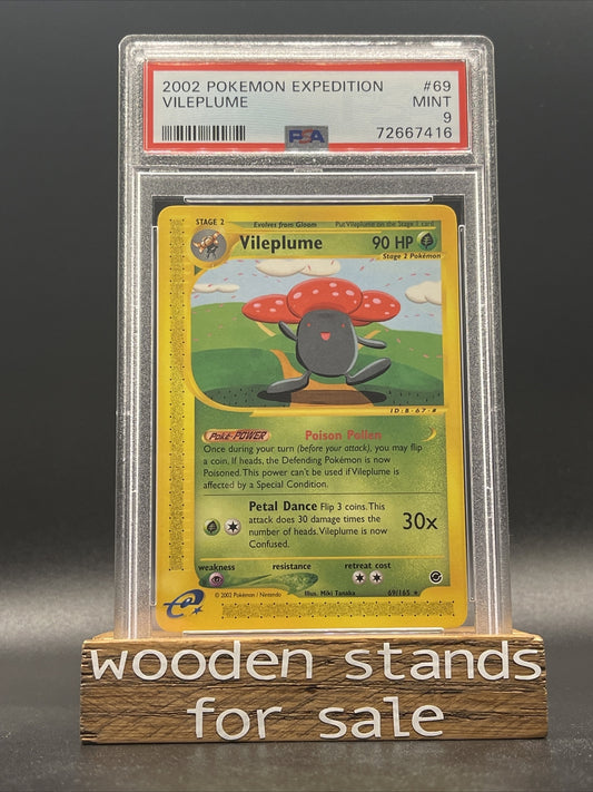 Vileplume PSA 9 Expedition 2002 Pokemon 69/165