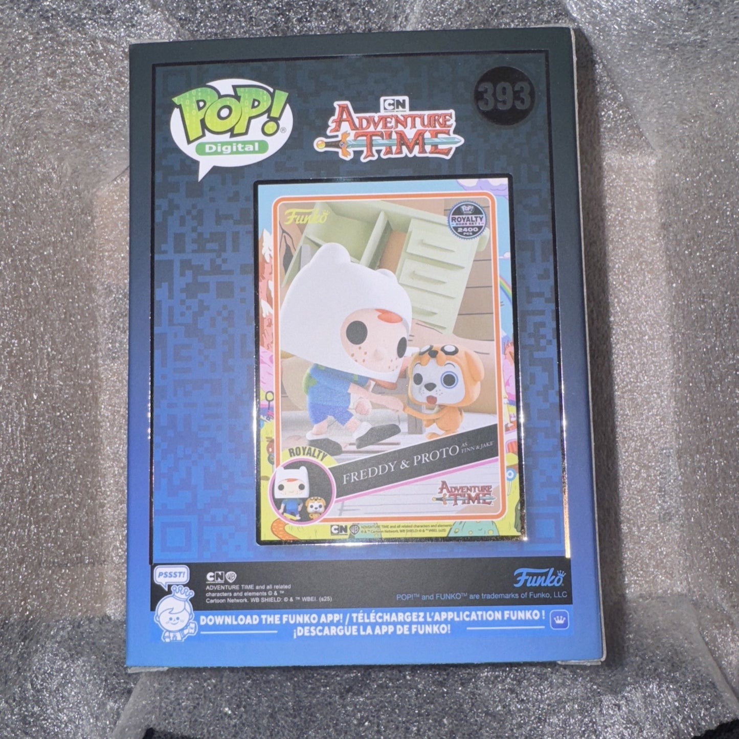 Funko Pop! Digital Adventure Time Freddy & Proto As Finn & Funko Digital Excl