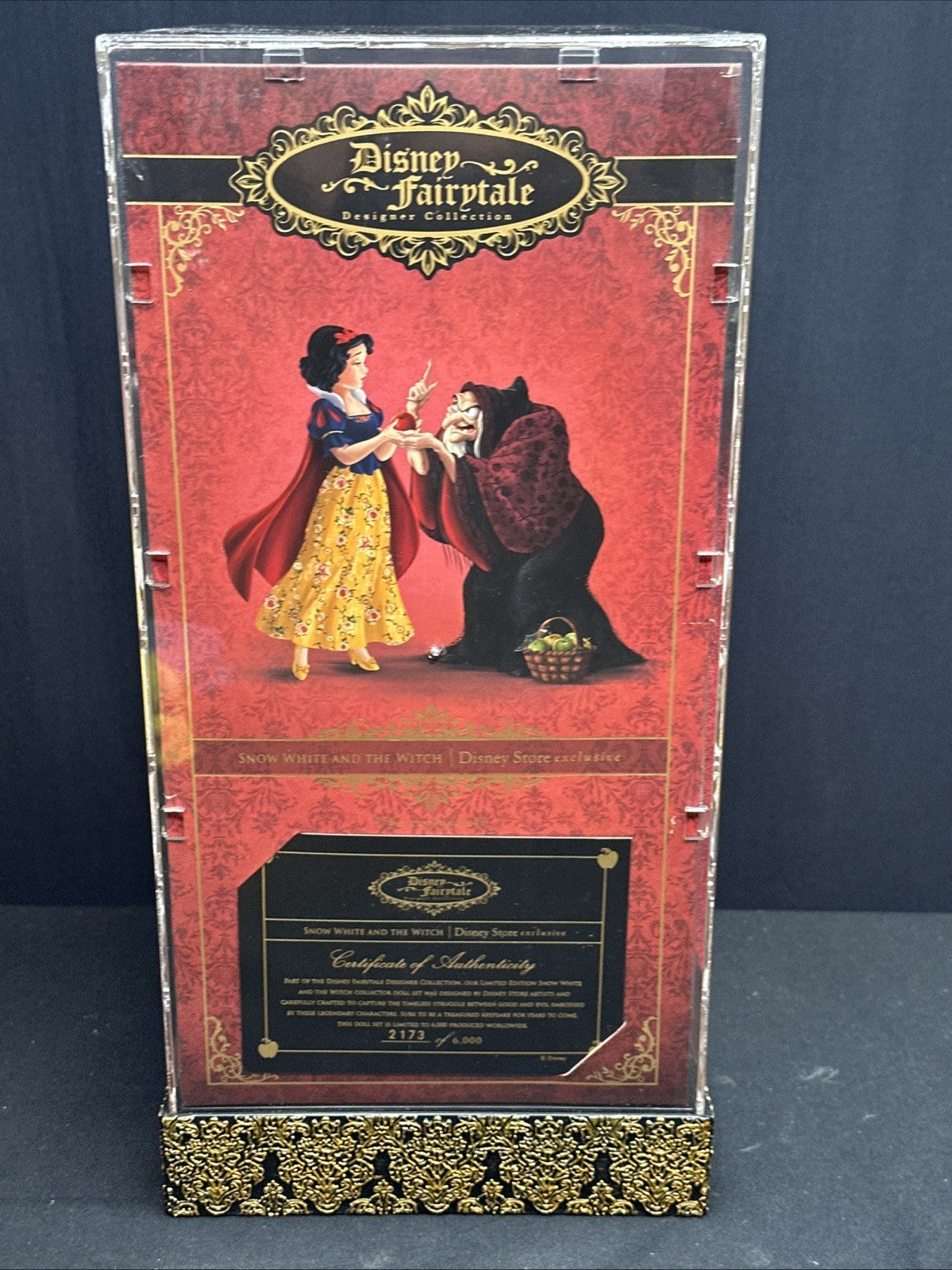 Disney Designer Limited Edition Snow White And The Witch Hag Doll