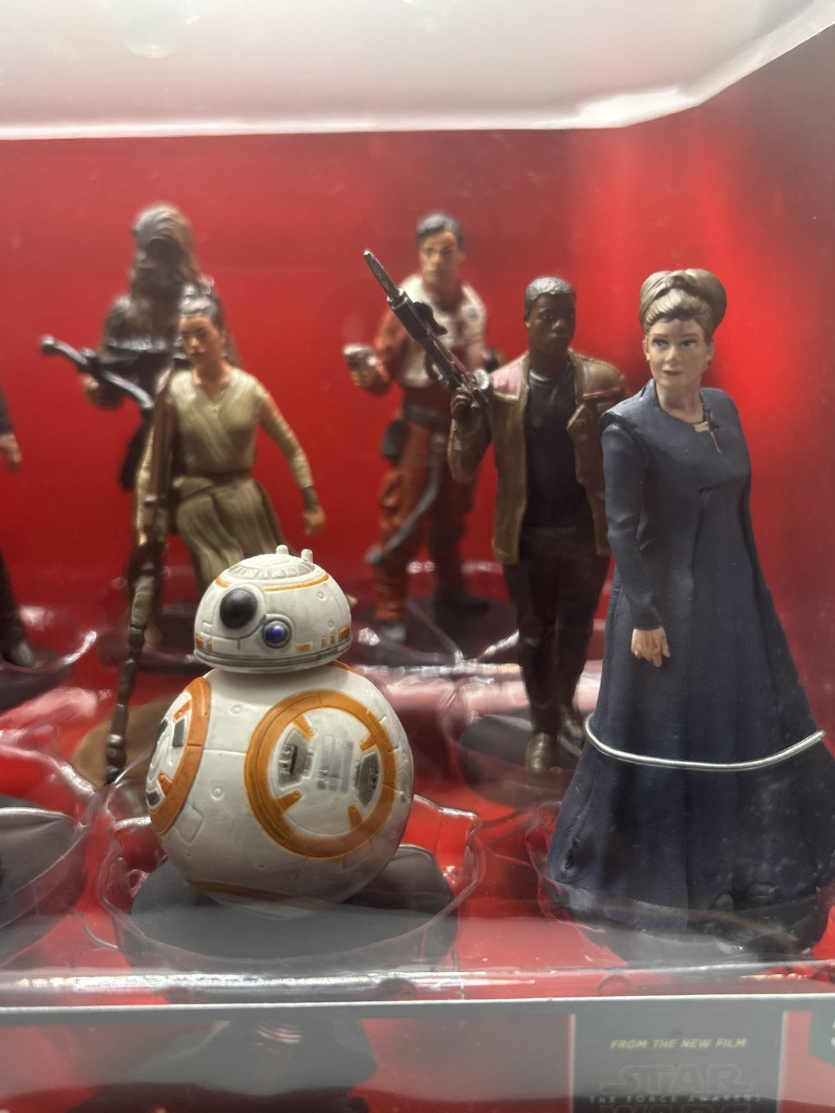 Star Wars The Force Awakens Deluxe Figurine Playset 10 Disney Store BRAND NEW