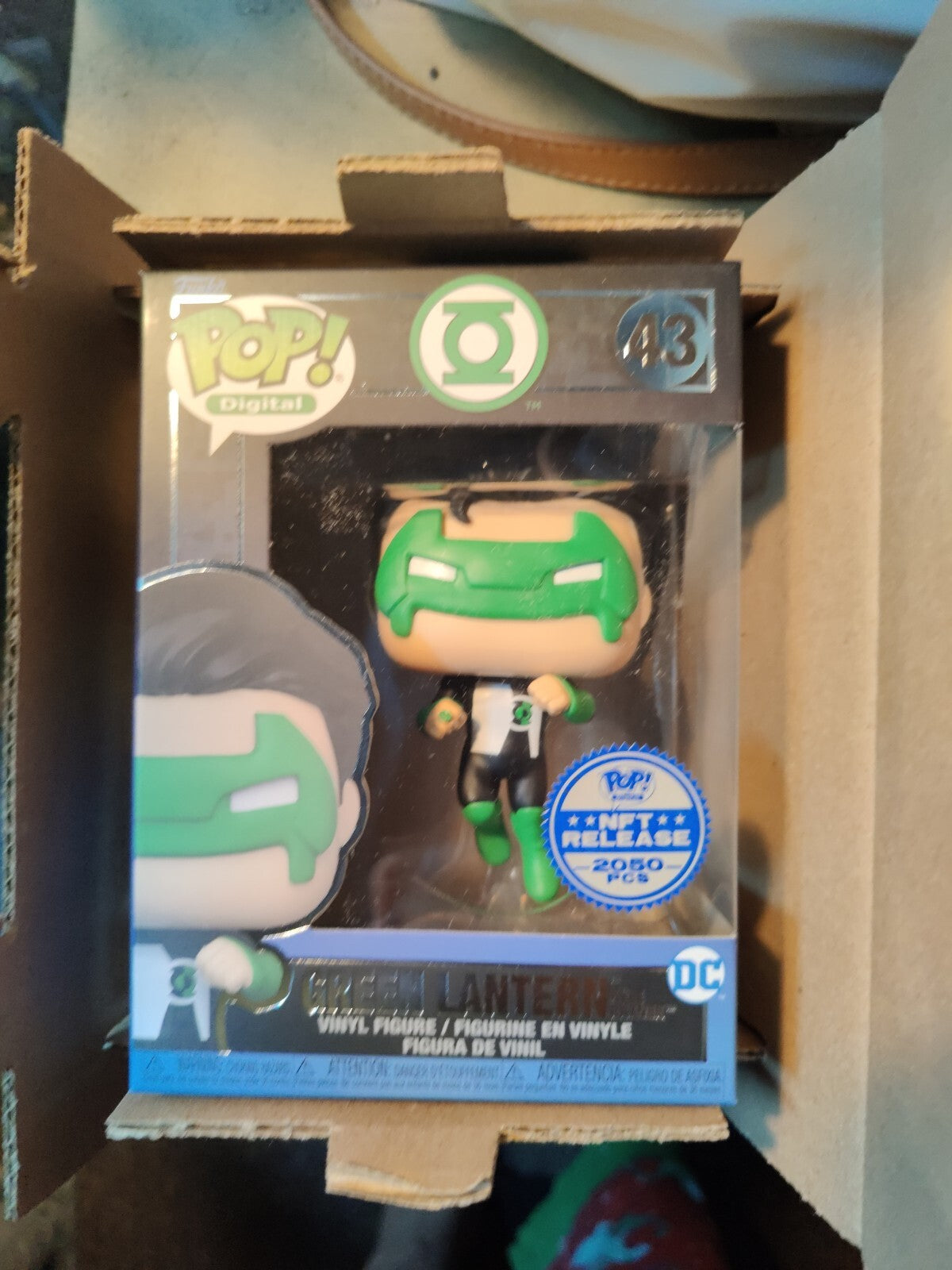 Funko Pop Digital DC Green Lantern Kyle Rayner 43 EPIC Physical pop