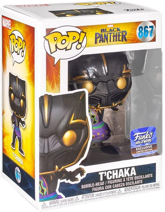 Funko Pop Black Panther: T'Chaka Figure (Funko Hollywood Exclusive)