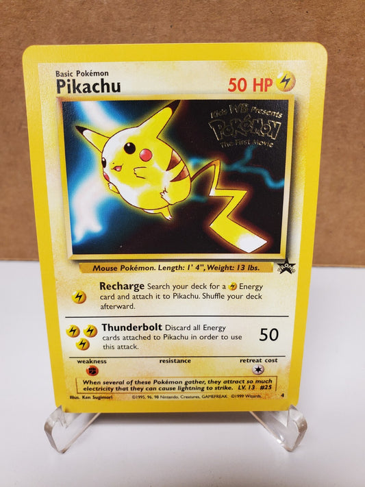 Pokémon - Pikachu (Movie Promo) 04/53 WOTC Promo Card