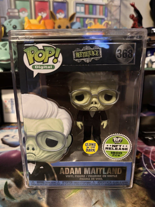 Funko Pop! Vinyl: Beetlejuice - Adam Maitland Gold In The Dark Digital Pop