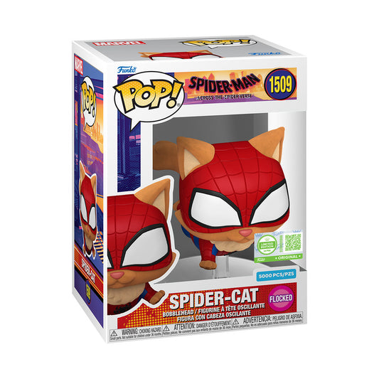 IN HAND SHIPS ASAP Funko POP! Ultra Flocked Spider Cat Spiderverse #1509 LE 5000