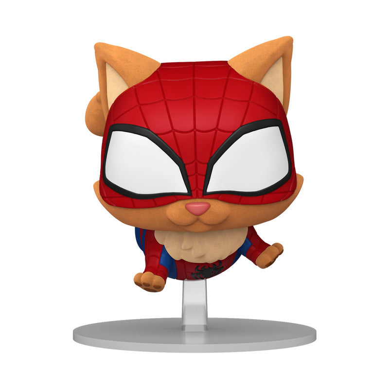 IN HAND SHIPS ASAP Funko POP! Ultra Flocked Spider Cat Spiderverse #1509 LE 5000