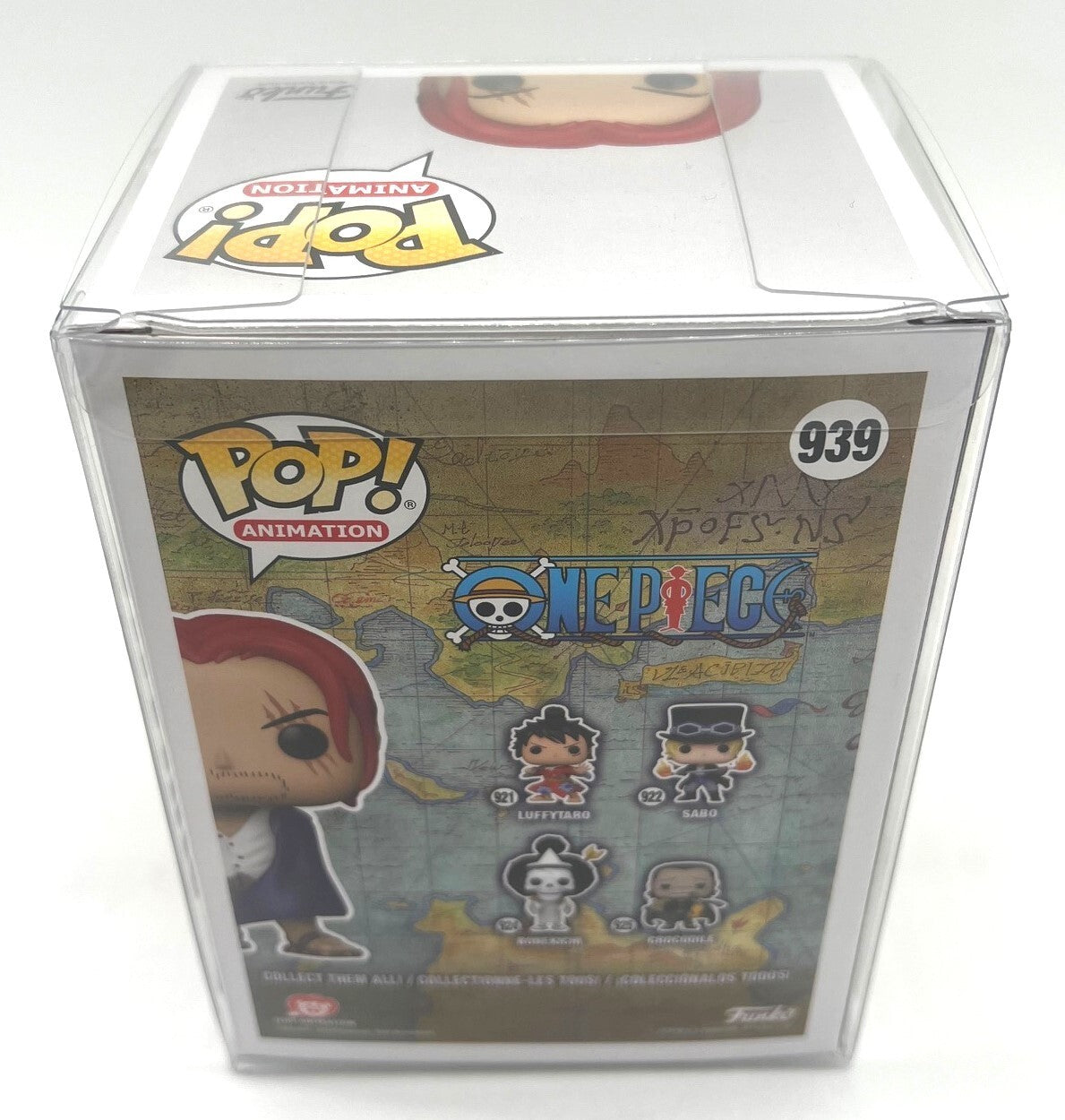 Funko Pop! One Piece Shanks #939 Special Edition with Chalice POP Protector