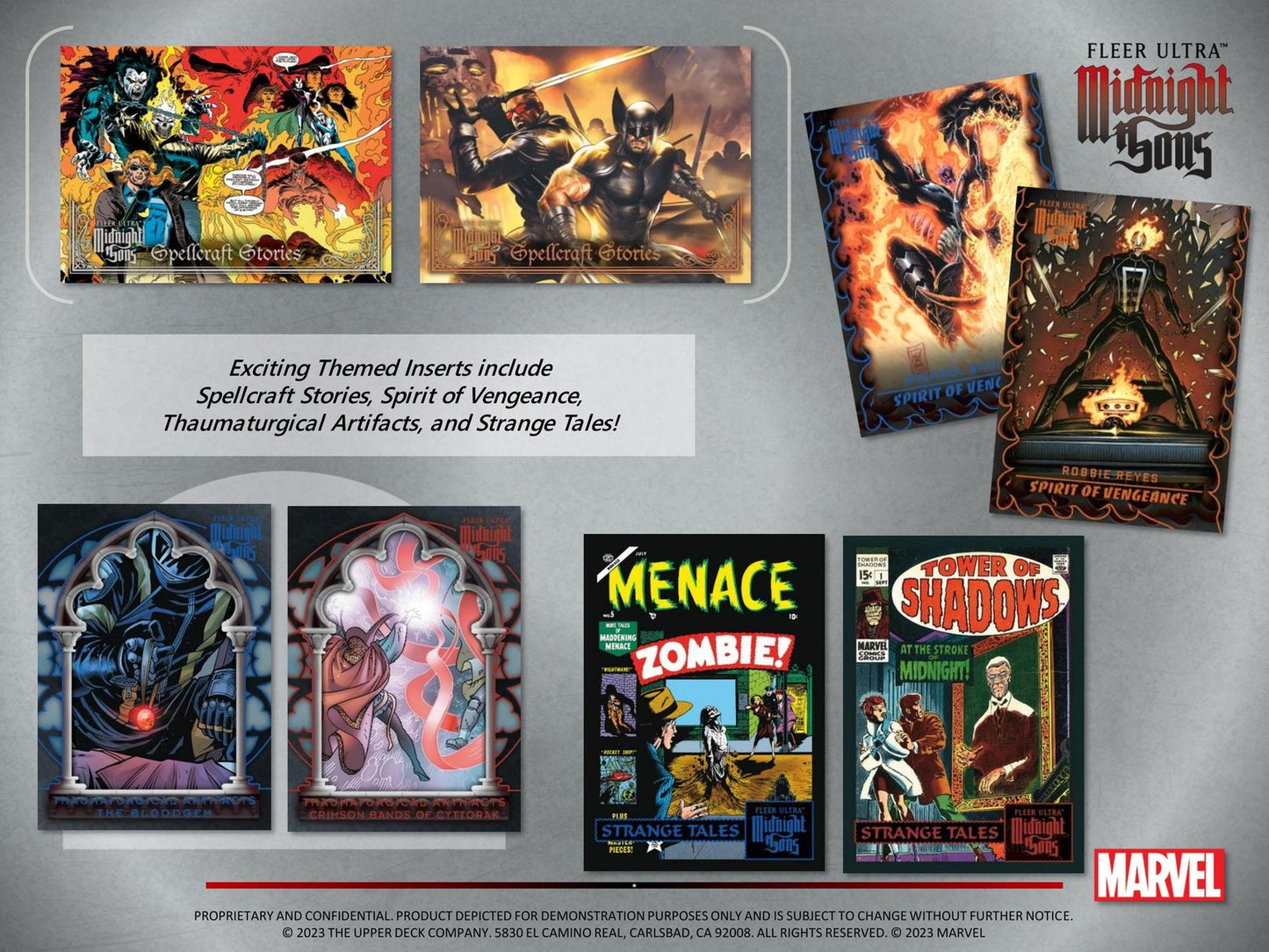 MARVEL FLEER ULTRA MIDNIGHT SONS TRADING CARDS HOBBY BOX (UPPER DECK 2023)