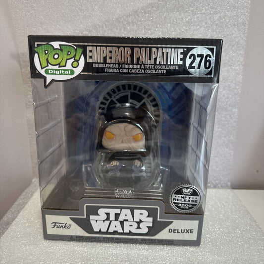 Funko Pop! Deluxe: Star Wars - Emperor Palpatine (Digital Pop! Release) - Funko