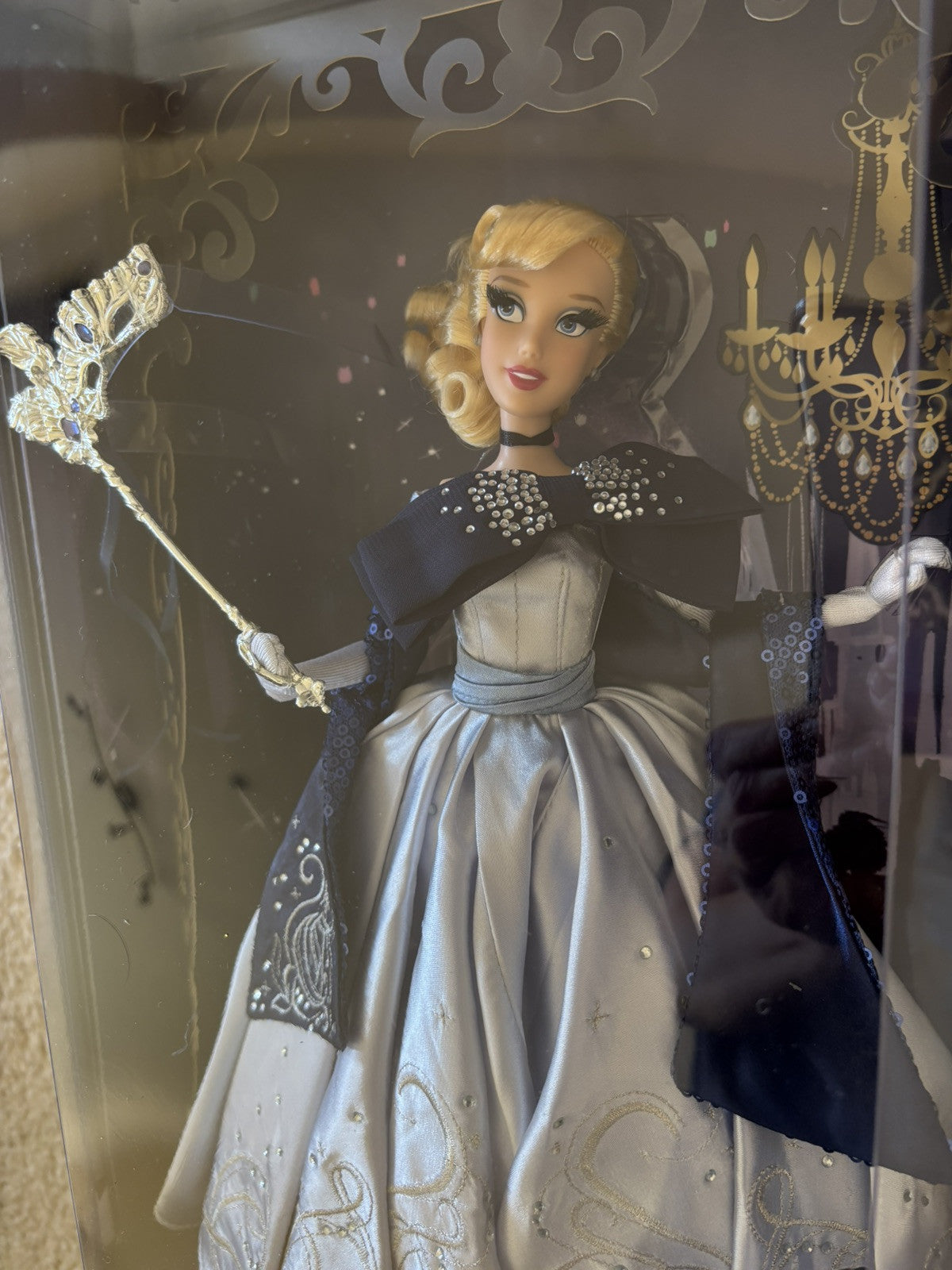 Disney Designer Collection🩵Cinderella Midnight Masquerade Limited Edition Doll