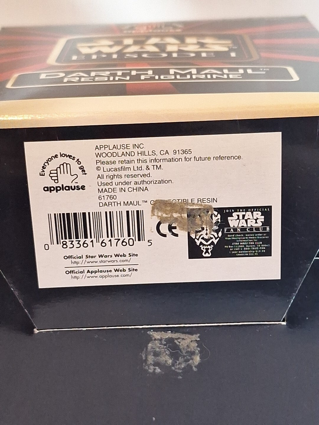 Star Wars Episode 1 The Phantom Menace Darth Maul Resin Figurine 19628/20000