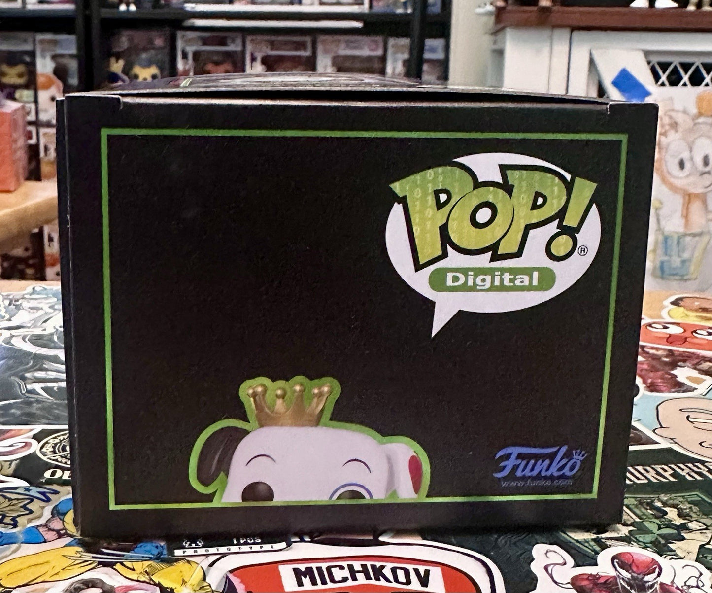 Funko Pop! Digital #362 Funkoween Ghost Proto Legendary LE 1,900 + Protector