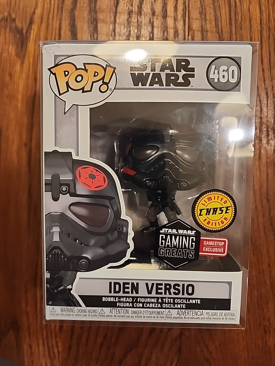 Funko Pop Iden Versio #460 Limited Edition Chase Star Wars Collectible Figure