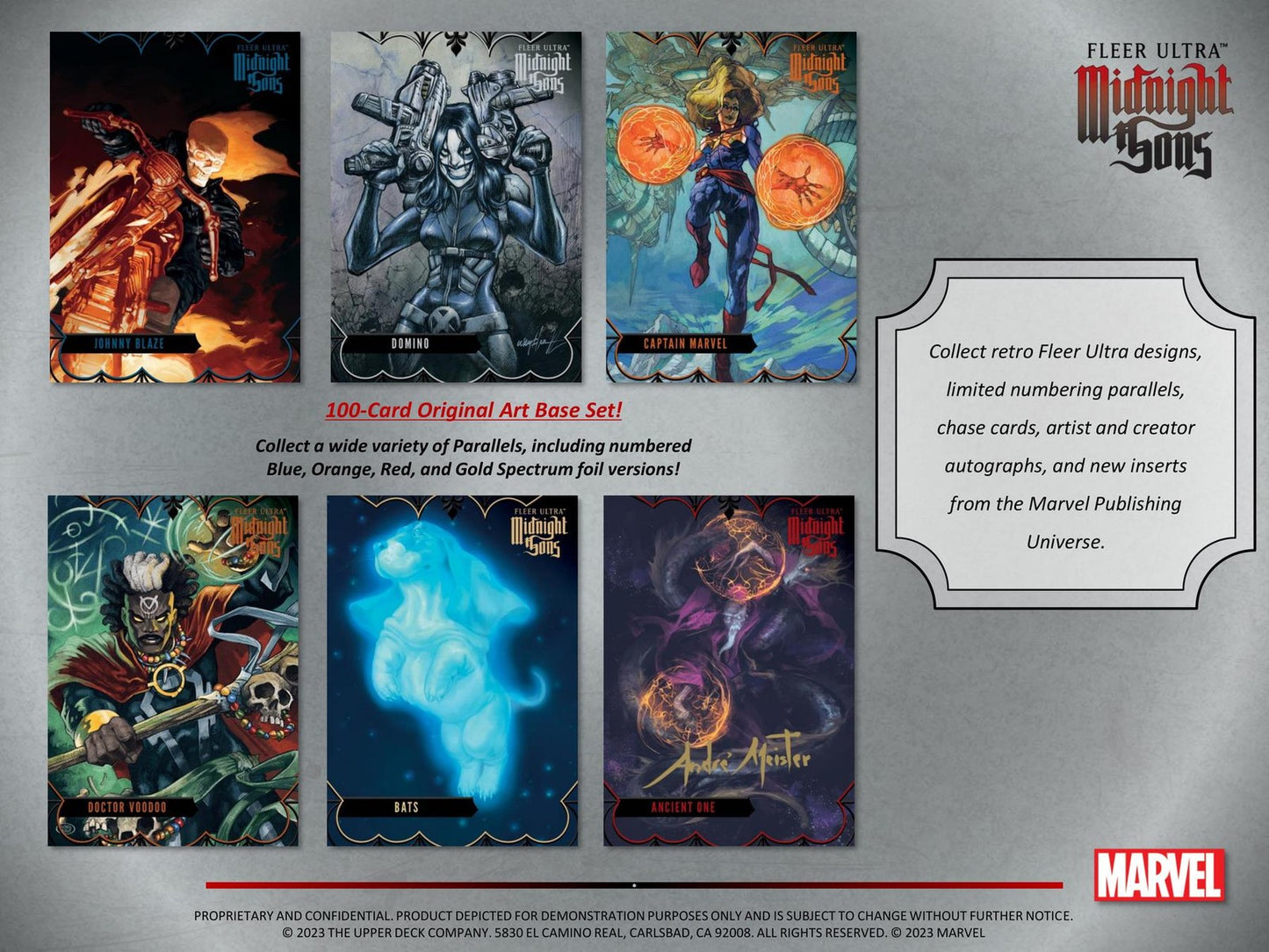 MARVEL FLEER ULTRA MIDNIGHT SONS TRADING CARDS HOBBY BOX (UPPER DECK 2023)