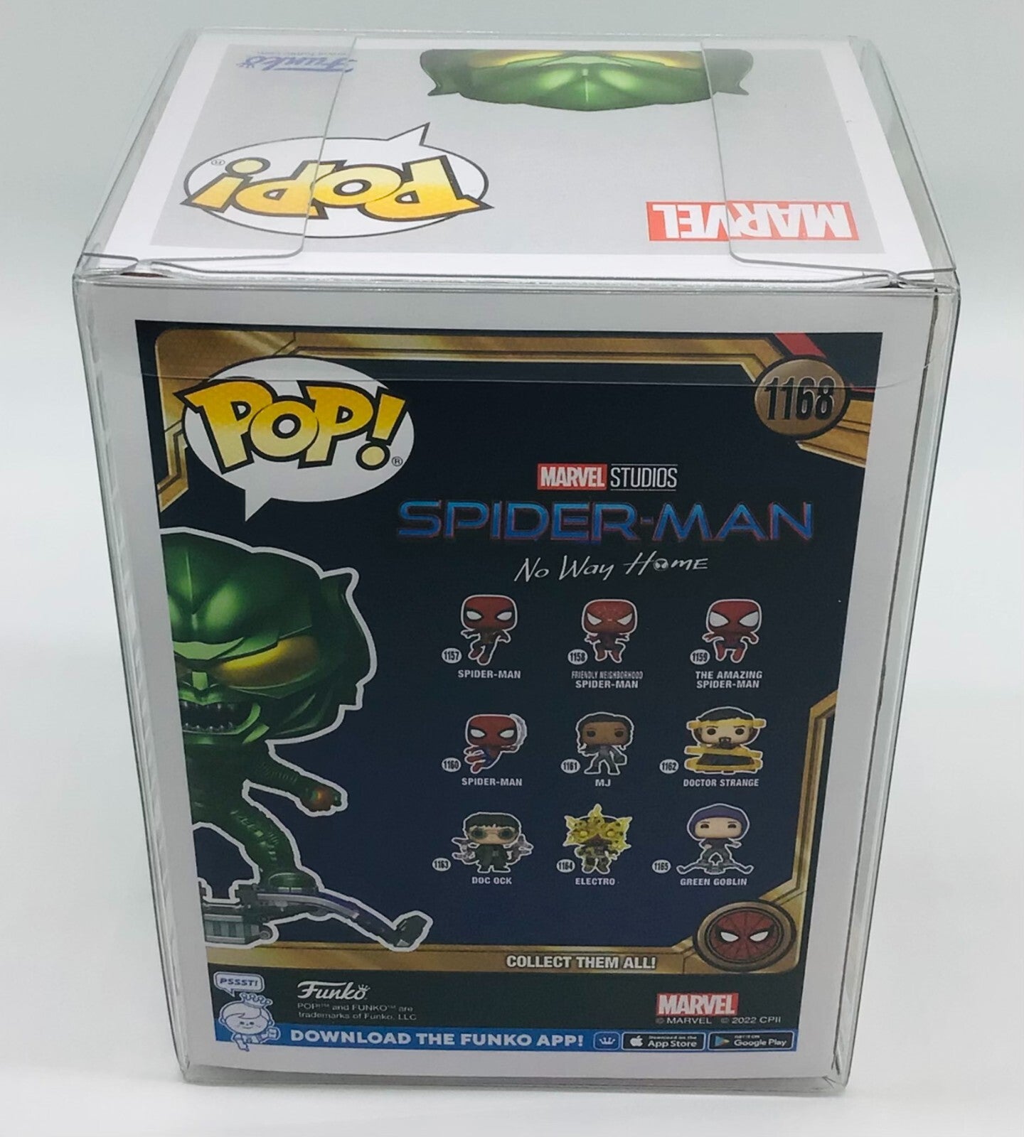 Funko Pop! Spider-Man NWH Green Goblin #1168 Special Edition with POP Protector