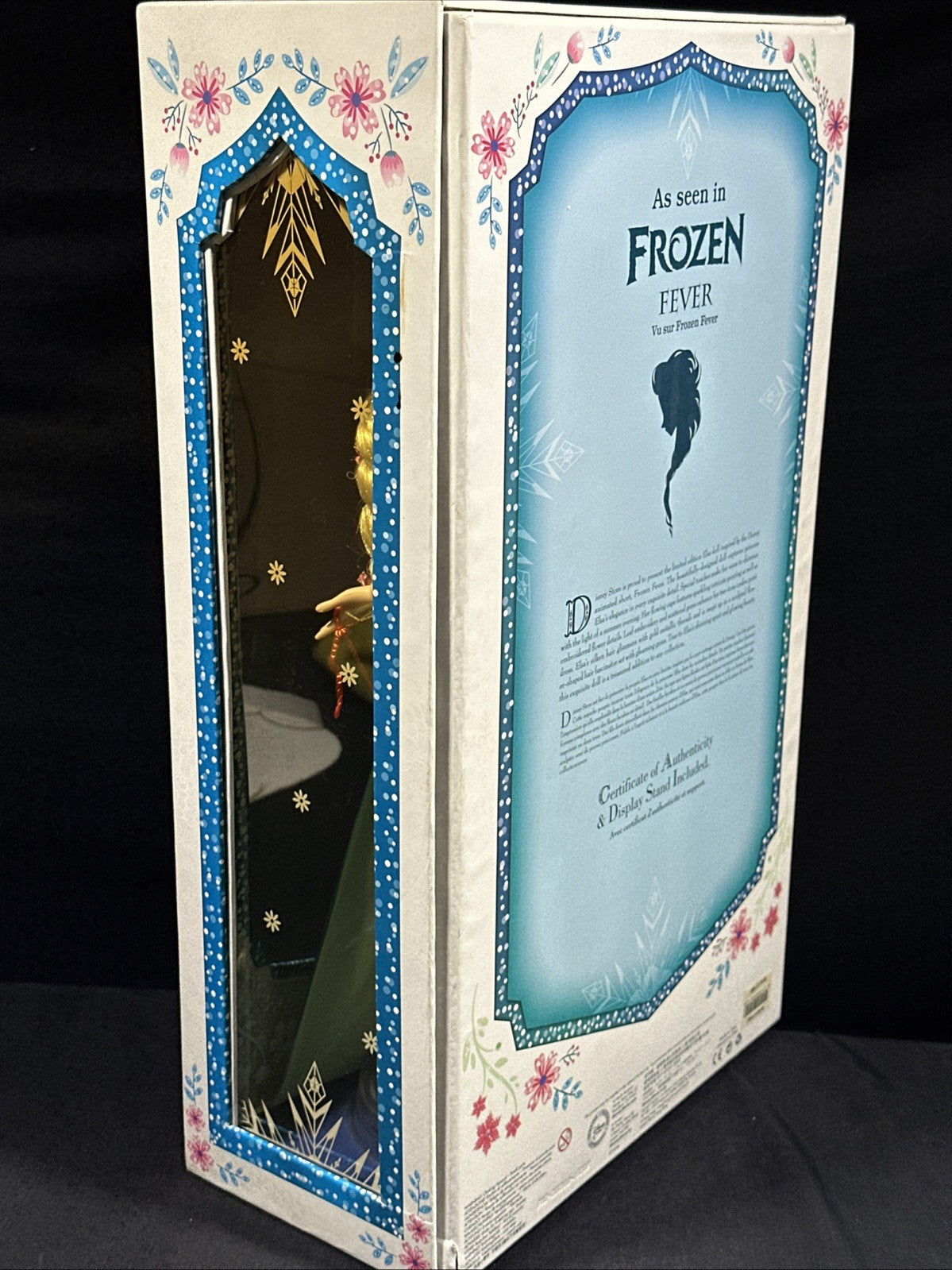 Frozen Elsa 17" Doll Disney Store Limited Edition 5000