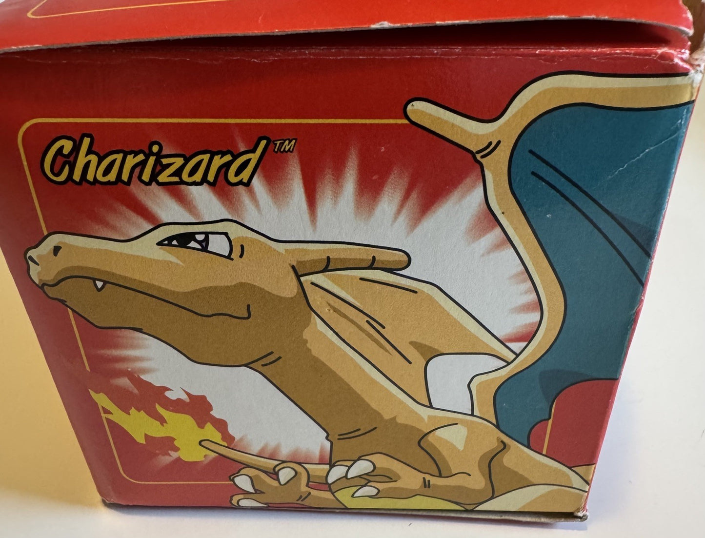 23K Gold Plated CHARIZARD Trading Card 1999 Burger King Pokemon Ball