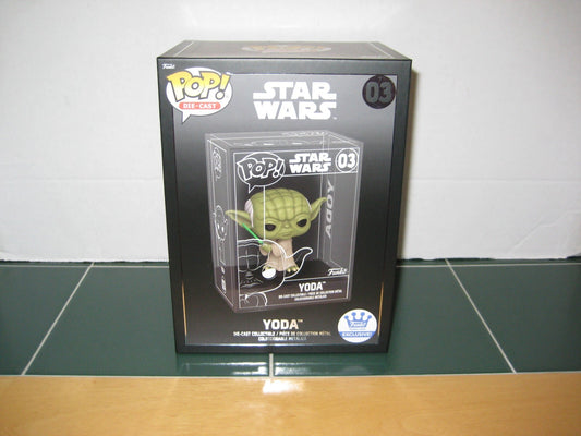 Funko Pop Exclusive Die Cast Star Wars Yoda Figure LIMITED Edition #03 SEALED
