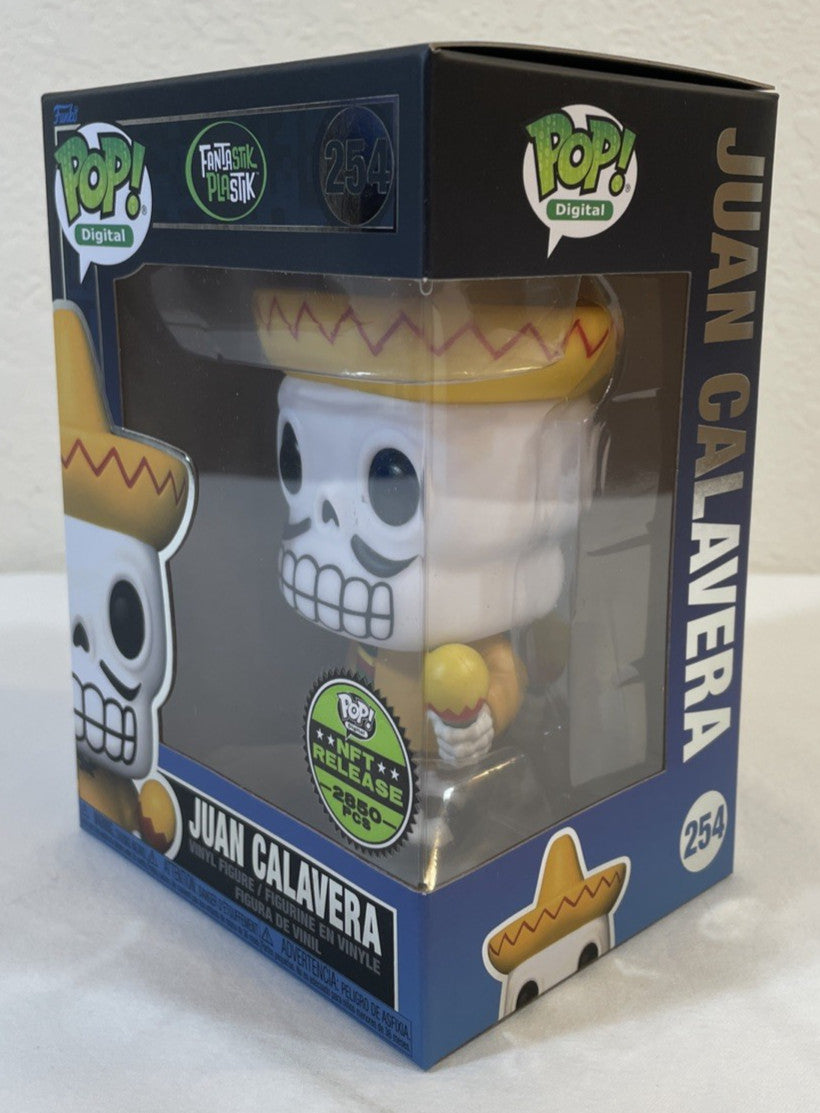 Funko Pop! Vinyl: Digital Fantastik Plastik Juan Calavera #254 w/Protector