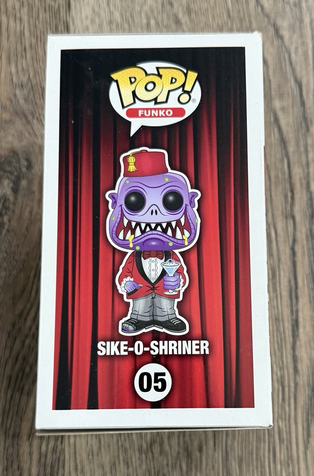 Funko Pop! Sike-O-Shriner #05 2017 SDCC Con Exclusive (LE 1000) w/ Protector