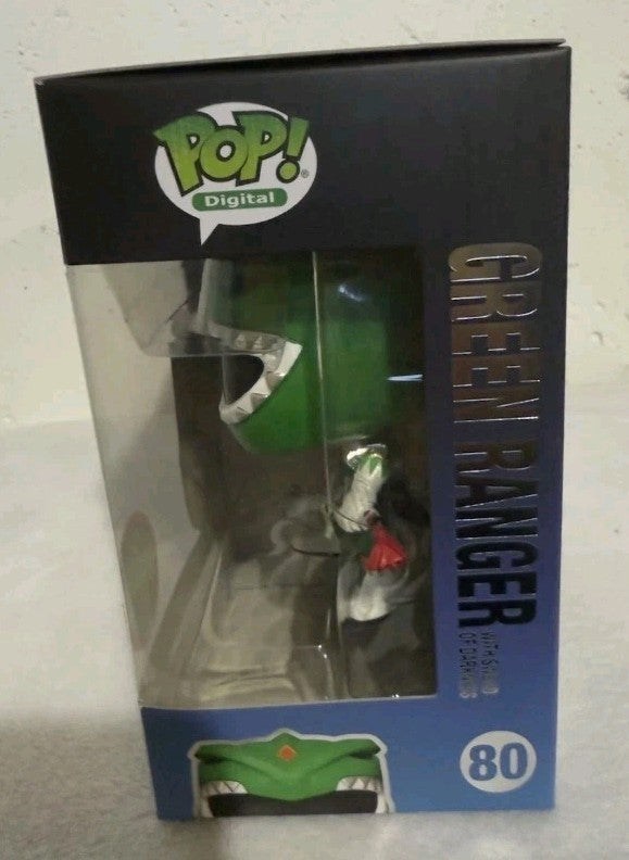 Funko Pop! Green Ranger with Sword of Darkness #80 Digital Grail LE 999 Mint