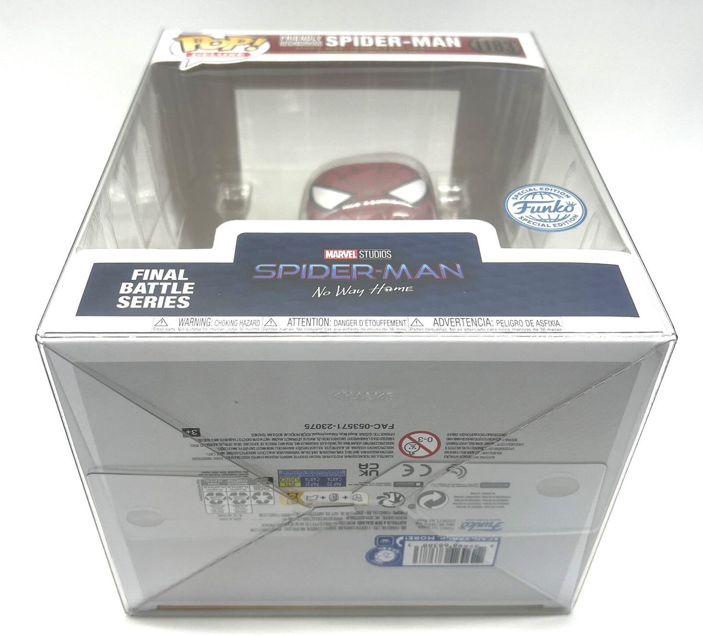 Funko Pop! Deluxe Marvel Friendly Neighborhood Spider-Man NWH 6" Special Edition