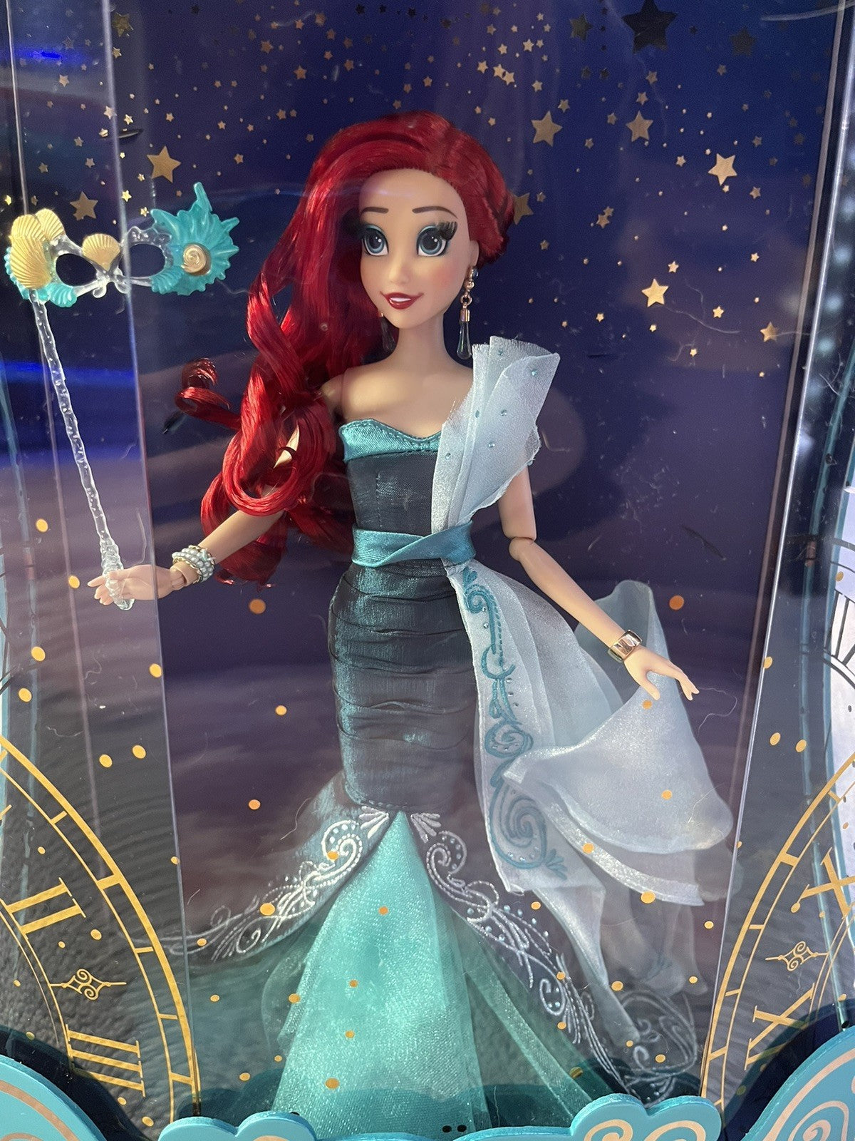 Disney Limited Edition Ariel Little Mermaid Designer Dolls Midnight Masquerade