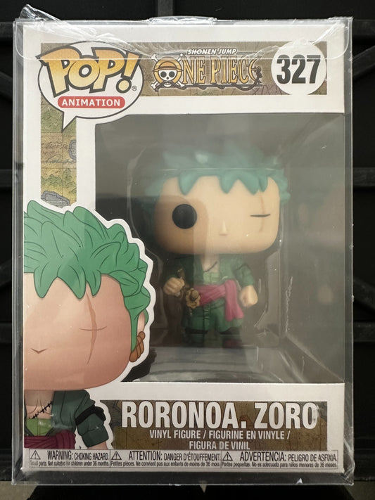 Funko Pop! Roronoa Zoro #327 W/ protector ONE PIECE