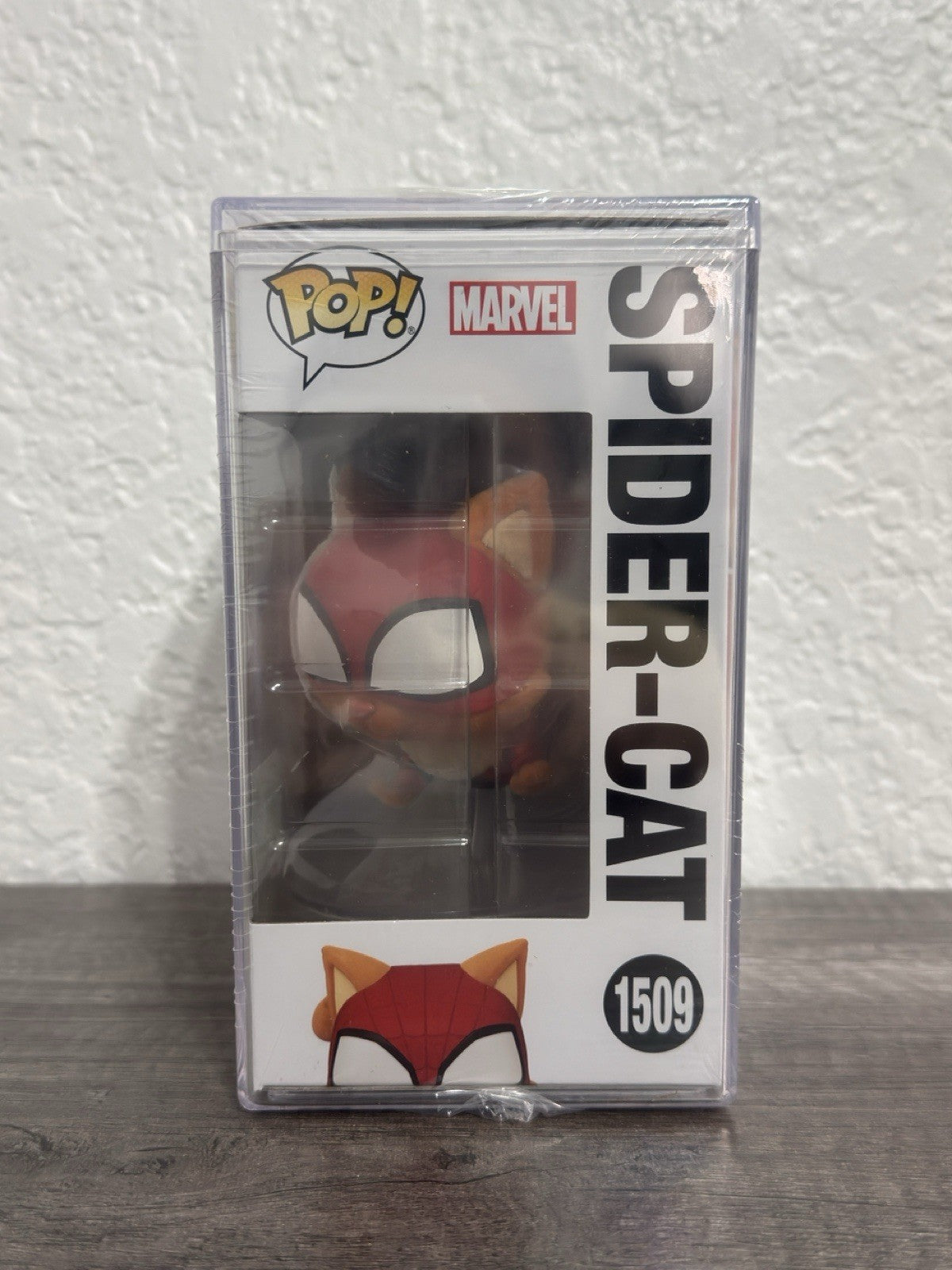 Funko Pop! Marvel: Spider-Man - Spider-Cat #1509 + Protector LE5000 *In Hand*