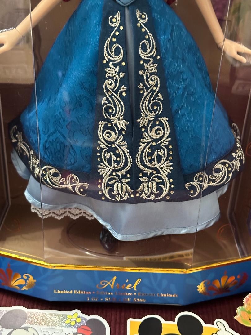 Disney Limited Edition The Little Mermaid Ariel 17” NRFB  Anniversary Doll